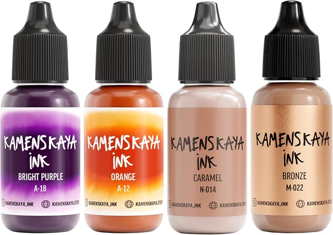 Alcohol Ink Set by Kamenskaya