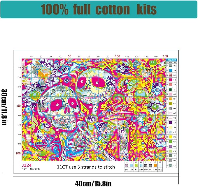 Halloween Stamped Cross Stitch Kits - Image 6