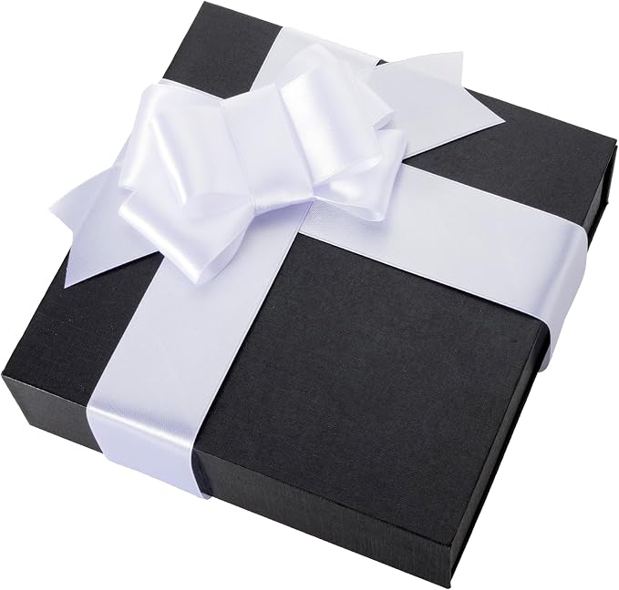 1-1/2 Inch White Ribbon, 50 Yards Craft Polyester Satin Ribbon Perfect - Image 4