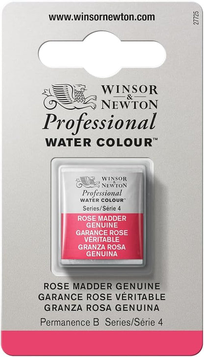 Winsor & Newton Professional Water Colour Paint, Half Pan, Rose Madder by WinsorNewton