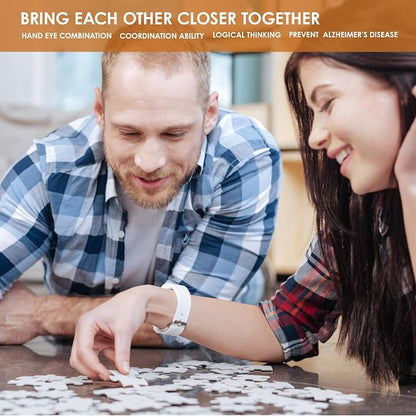 MOMIBOOK Puzzles for Adults 1000 Pieces Jigsaw Puzzles of Happy Shopping at The - Image 9