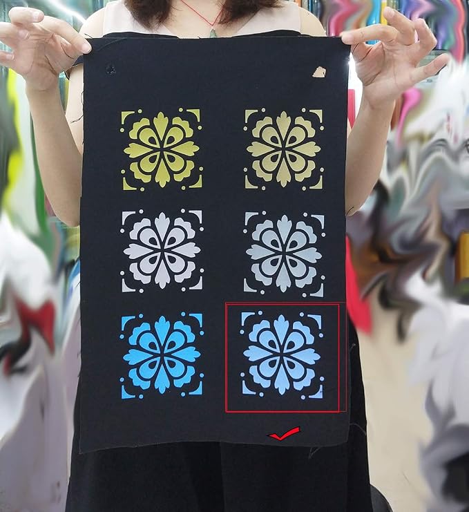 guangyintong Sky Blue Heat Transfer Vinyl HTV Rolls - Image 6