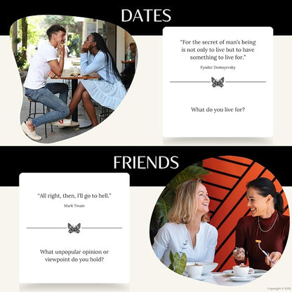 Conversation Cards – 54 Inspiring Quotes Paired - Image 5