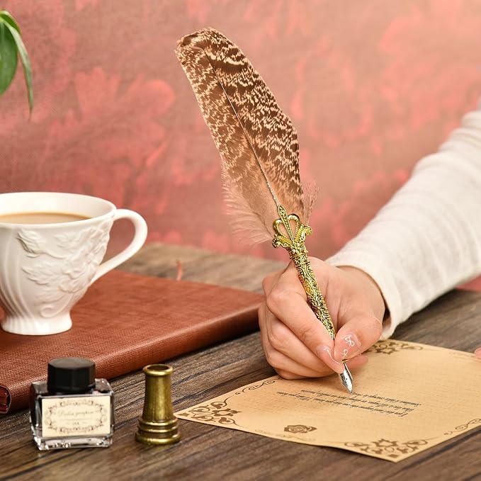 Hethrone Quill Pen Ink Set - Image 4