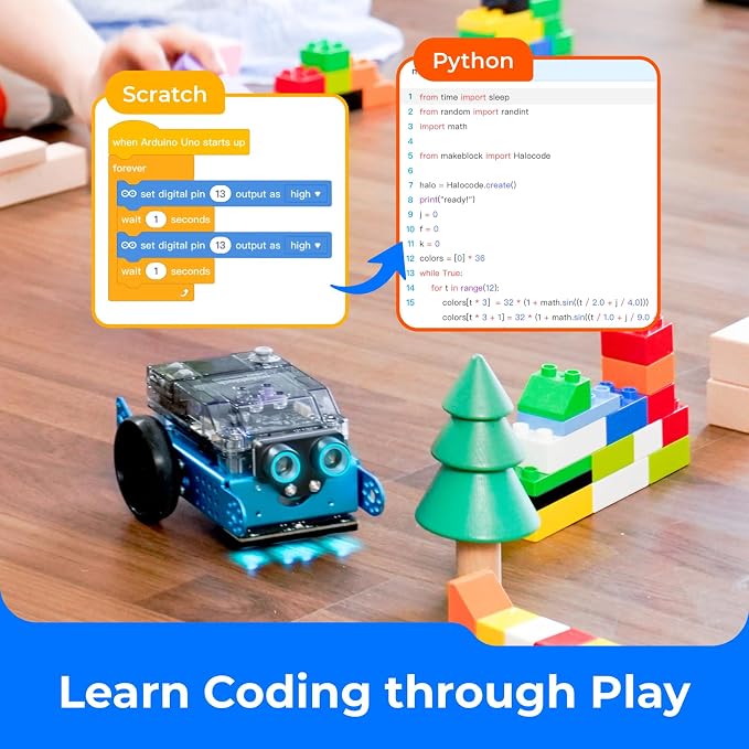 Makeblock mBot2 Coding Robot for Kids, AI Learning Support Scratch & Python - Image 5