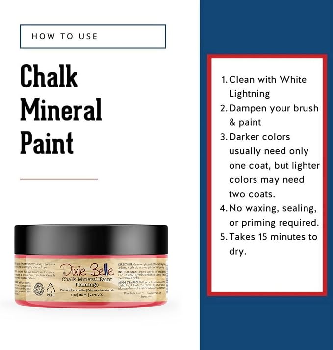 Dixie Belle Paint Company Chalk Finish Furniture Paint - Image 3