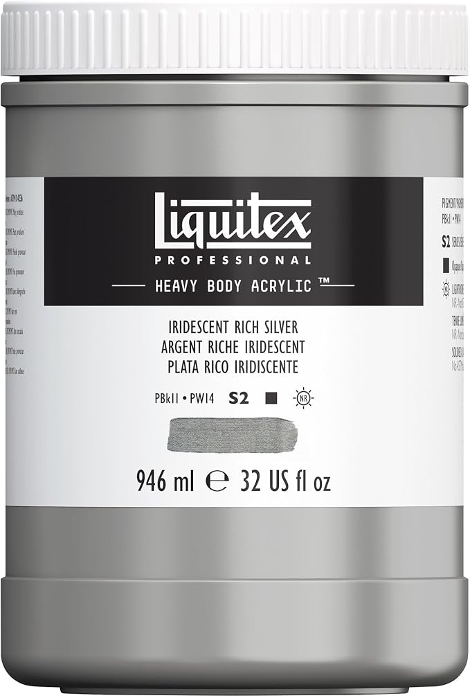 Liquitex Professional Heavy Body Acrylic Paint, 32-oz Pot, Iridescent Rich by Liquitex
