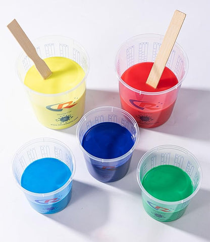 Paint Mixing Cup 20 Ounce, Accurate Measurements in Ratios and OZ. and ML - Image 4