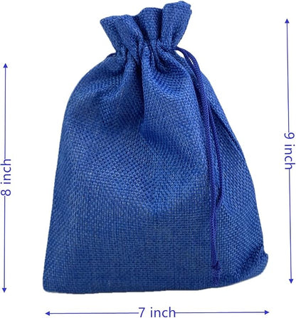 Palmhomee Pack of 25 Burlap Gift Bags - Image 2
