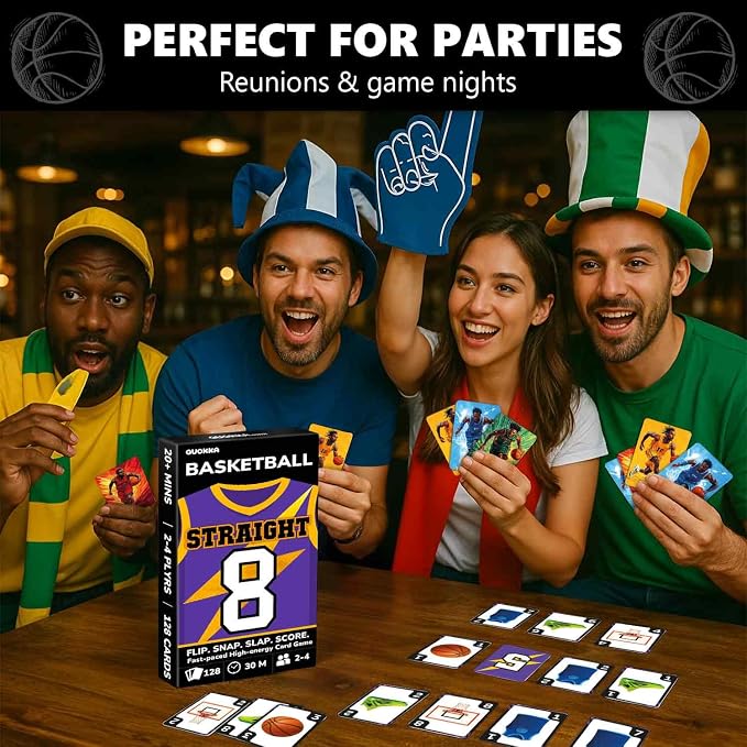 QUOKKA Basketball Fast-Paced Card Game - Image 5