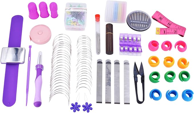 Hand Sewing Complete Kit | Featuring THIK-Grip Thimble | Including Needles - Image 3