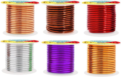 Mandala Crafts 10 Gauge Anodized Aluminum Craft Wire by MandalaCrafts