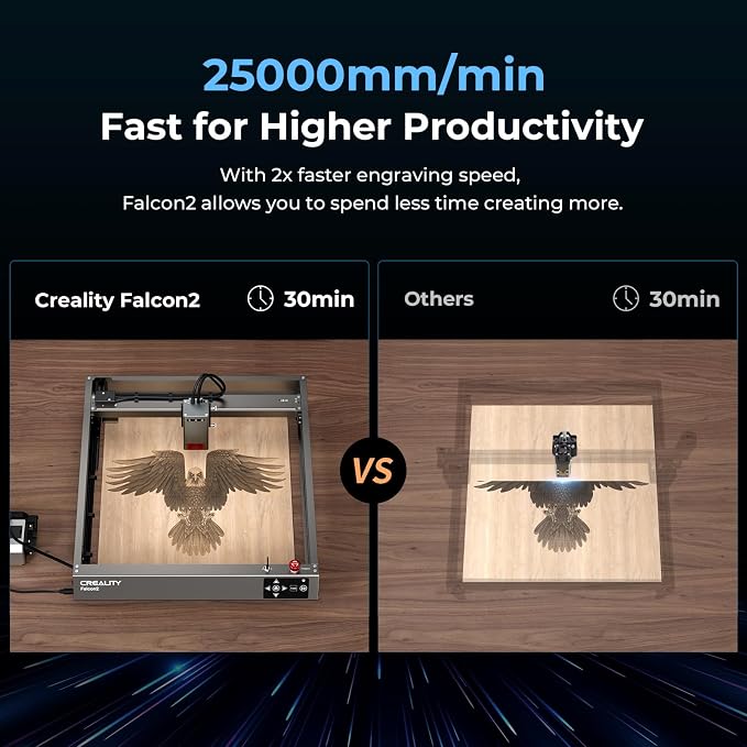 Creality Laser Engraver 22W Output, 120W High Power Laser Engraving Machine - Image 3