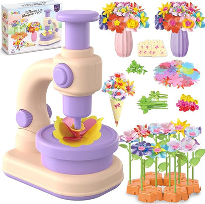 Fabric Flower Bouquets Toys, DIY Arts and Crafts Toys by Unknown