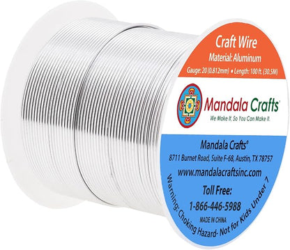 Mandala Crafts 20 Gauge Anodized Aluminum Craft Wire - Image 2