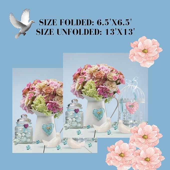 20-ct 13x13 Flowers Paper Luncheon Decoupage Napkins, 3-Ply Servilletas Printed - Image 4