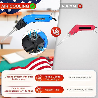 Hot Knife Foam Cutter Air Cooled 200W Electric Hot Knife Styrofoam Cutter Foam - Image 2