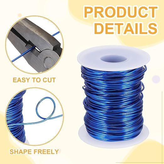 uxcell 16 Gauge / 1.5mm Anodized Aluminum Wire - Image 3