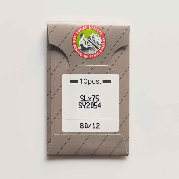 HONEYSEW 10PCS SLX75 SY2054 Organ Serger Overlock Sewing Machine Needle by HONEYSEW