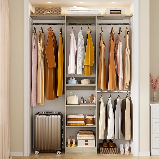 48" Small Closet Organizer, 4FT Small Closet System - Image 8