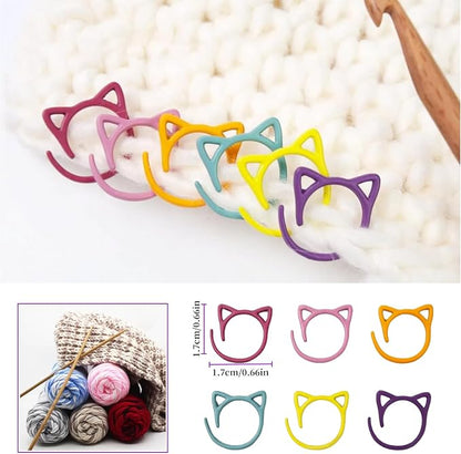 Stitch Markers for Crocheting Cat Stitch Markers - Image 7