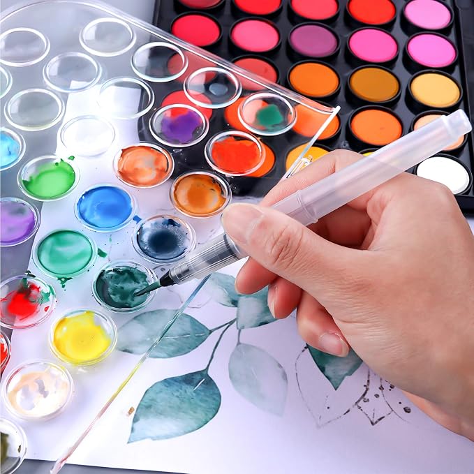 Watercolor Paint Set, 48 Color Watercolor - Image 7