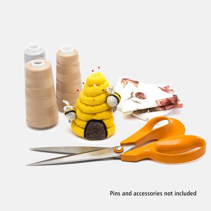 GLACIART ONE Sewing Pin Cushion Beehive | Large Size |Durable & Handmade Craft - Image 4
