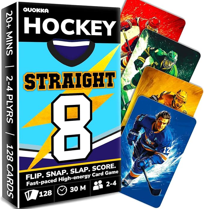 QUOKKA American Hockey Fast-Paced Card Game by QUOKKA
