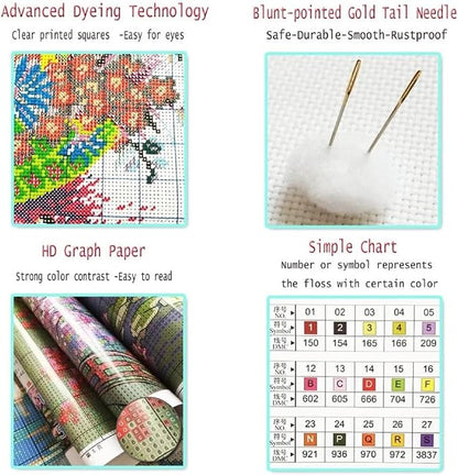 Joyhoor Stamped Cross Stitch Kits - Image 7