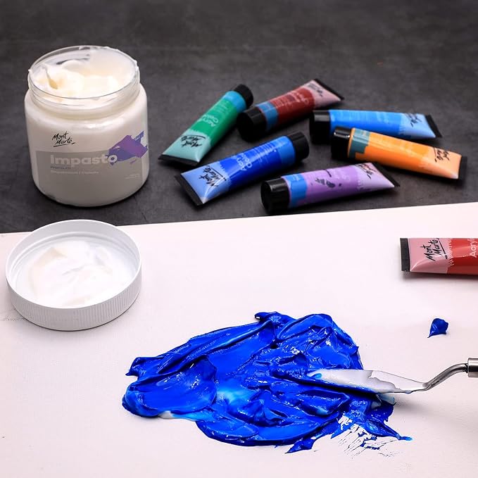 Mont Marte Impasto Acrylic Medium 500ml - Image 4
