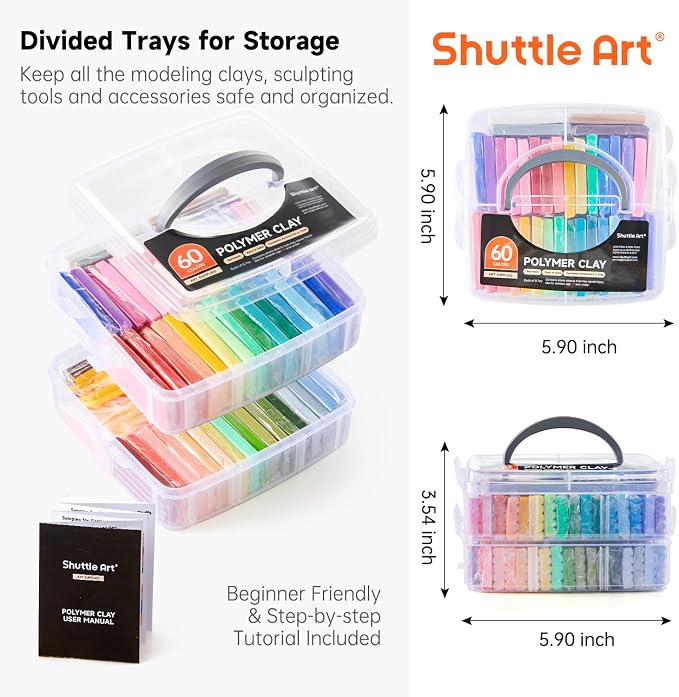 Shuttle Art Polymer Clay Kit - Image 9