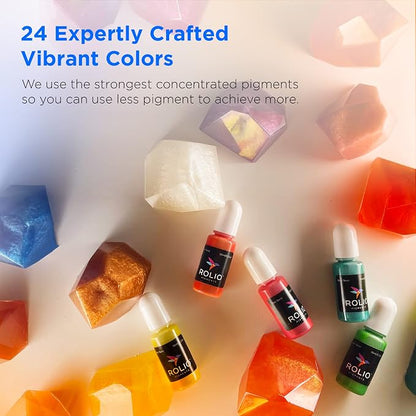 Rolio Pigments Resin Liquid Pigment Pearlescent Colors - Image 2