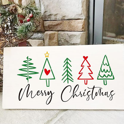Christmas Stencils for Door Mats Reusable Large Doormat Stencils for Painting - Image 4