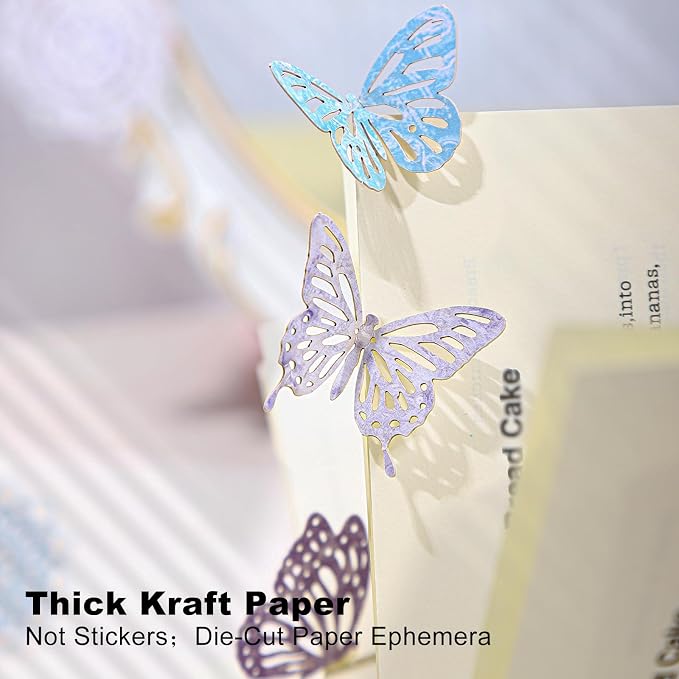 Vintage Hollowed-Out Scrapbook Paper Set, Scrapbooking, and DIY Crafts - Image 3