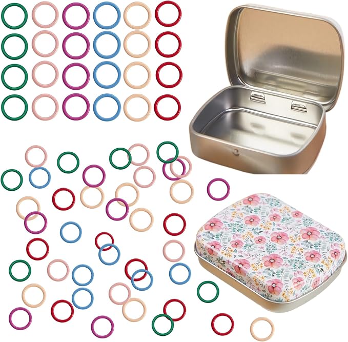 Round Shape Knitting Stitch Markers by Hilsayum
