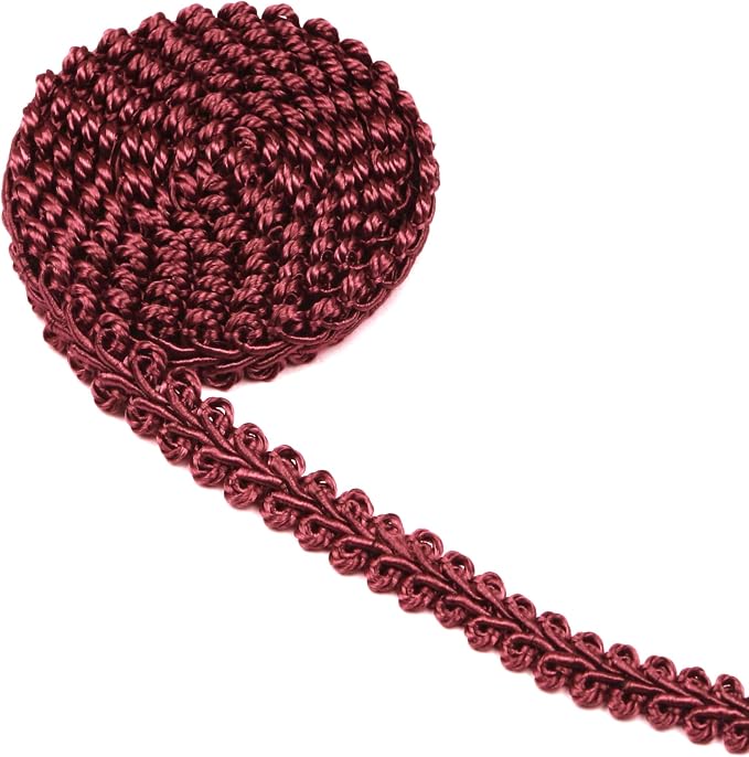 BEL AVENIR Braid Trim 1/2 inch 13.6 Yards French Gimp Basic Sewing Polyester - Image 3