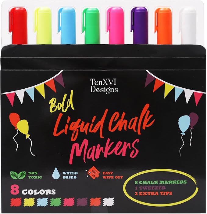 TenXVI Designs Chalk Markers - Image 7