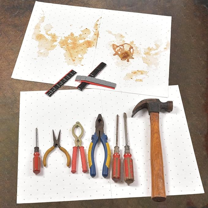 Oil Absorbent Pads, Heavyweight Dimpled Oil Spill Mat - Image 5