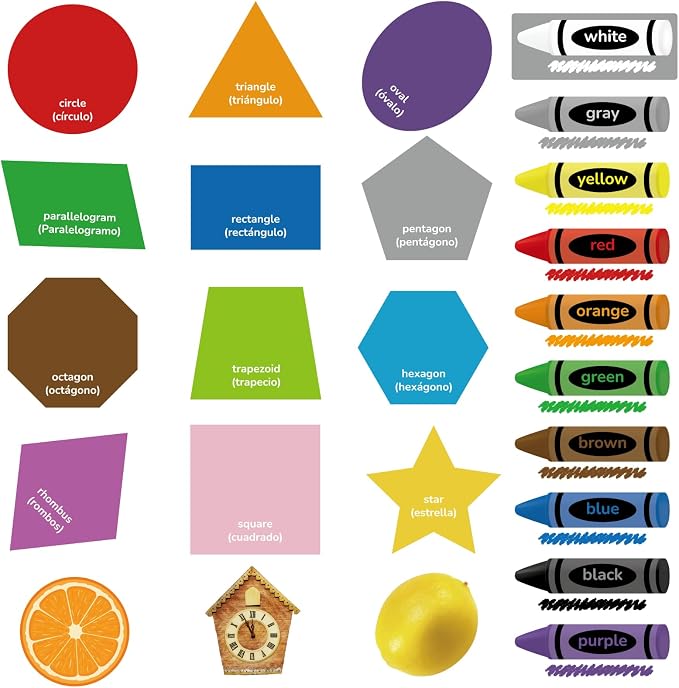 CHEFAN Felt Shape and Color Matching Game Set by CHEFAN