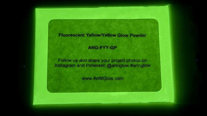 Glow in The Dark Pigment Powder by ArtNGlow