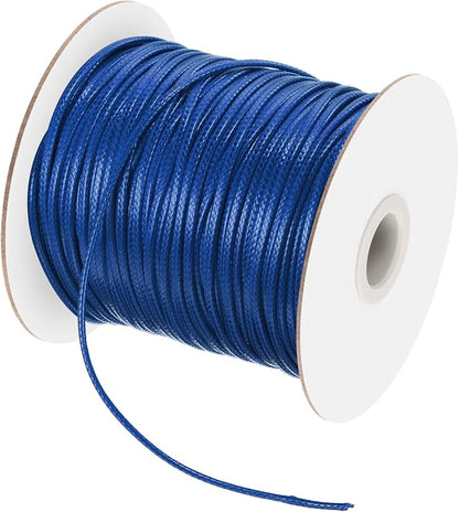 MECCANIXITY Waxed Cord 3mm Waxed Polyester Cord 44 Yard Wax String by MECCANIXITY
