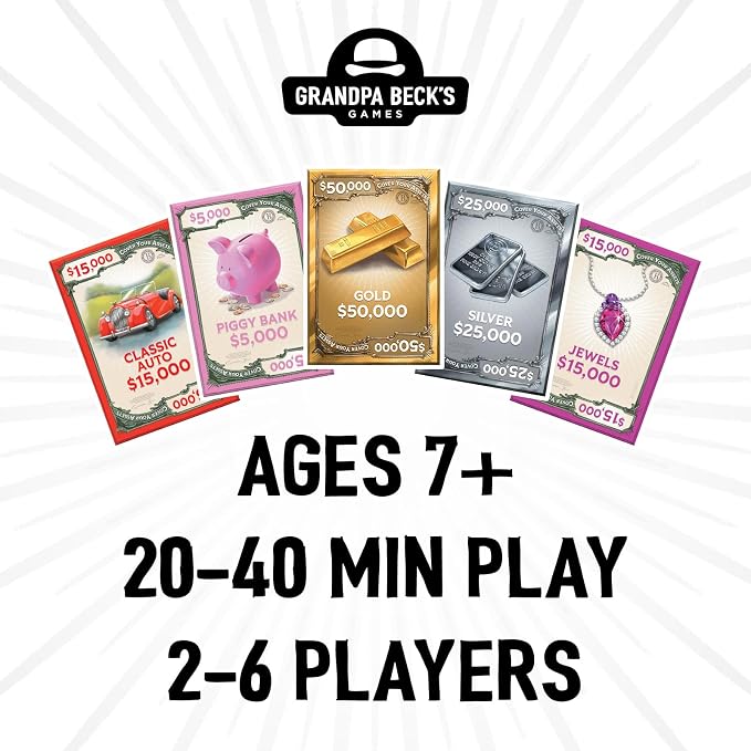 Grandpa Beck's Games Cover Your Assets Card Game | from The Creators of Skull - Image 2
