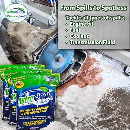 5 LB - Absorbs up to 180 LBS! Spill Absorbent & Encapsulant - Image 6