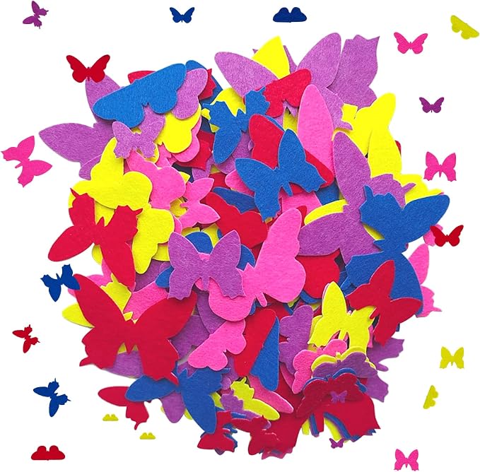Jtnohx Butterfly Stickers, Felt Stickers by Jtnohx