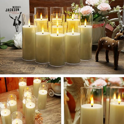 Flickering Flameless Candles Battery Operated - Image 4