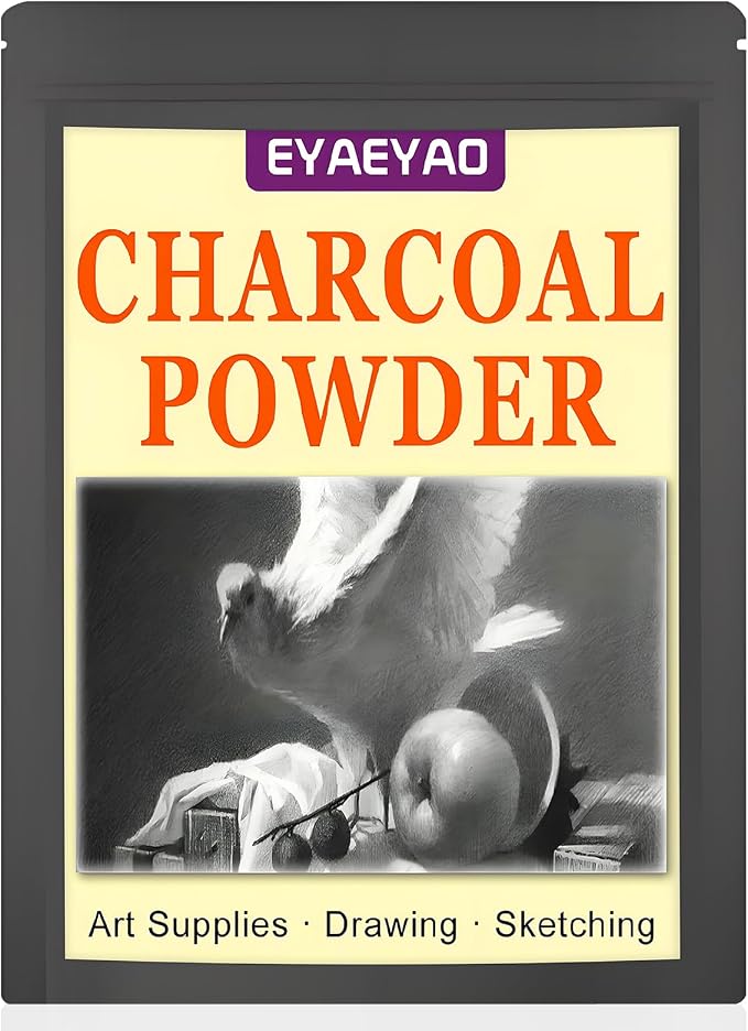 Premium Charcoal Powder for Drawing & Sketching by Unknown