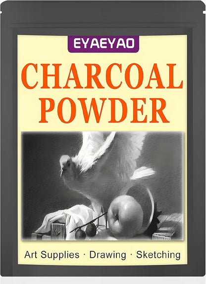 Premium Charcoal Powder for Drawing and Art, Drawing Charcoal for Sketching by Unknown