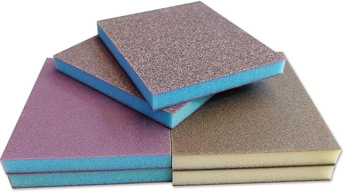 18pcs Sanding Sponge Kit 60, 320 grit, Soft Sanding Blocks Washable and Reusable - Image 3