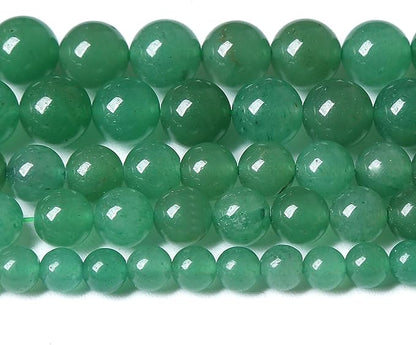 32PCS 12MM Natural Green Aventurine Beads Natural Gemstone Crystal Energy Stone by Unknown