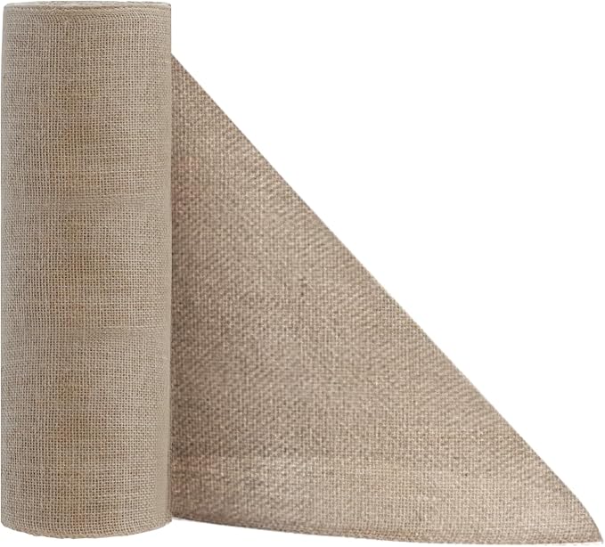 Shatex Natural Burlap Roll, 36inch x 30ft High Density Burlap Fabric by Shatex